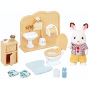 Set Broer Chocoladekonijn (Badkamer) - Sylvanian Families 05015